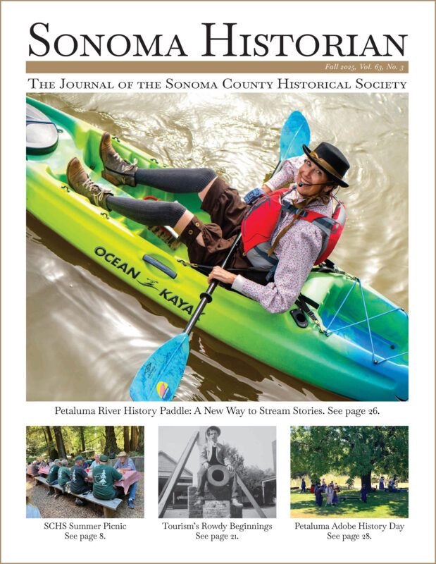 2025 Sonoma Historian no. 3 Cover